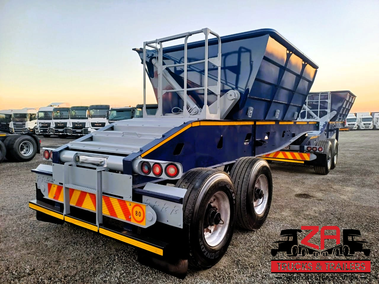 2023 PRBB 18 CUBE SIDE TIPPER TRAILER
